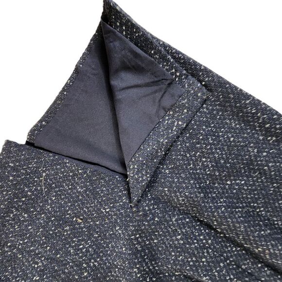 Ann Taylor Blue Tweed A Line skirt - Picture 7 of 9